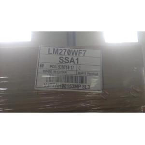 Buy cheap 27'' LCD Flat Screen Monitor , LM270WF7-SSA1 Industrial Display Screens WLED from wholesalers