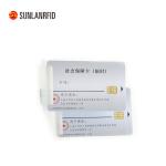 Colorful PVC contact IC card portable contactless smart card with chip