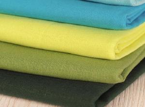 60/40  LINEN COTTON FABRIC PLAIN DYED WITH SOLID COLOUR  CWT #2020