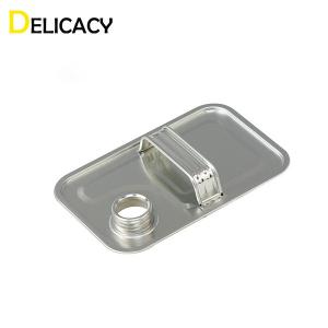 Quality Rectangular Tin Metal Can Lids For 5L Paint Can Food Can Packaging for sale