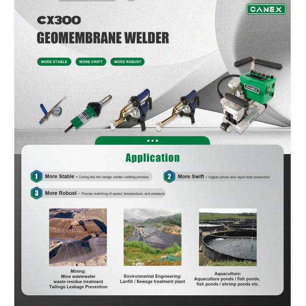 Liquid Crystal Display CX300 Hot Wedge Welder Dual Purpose Machine