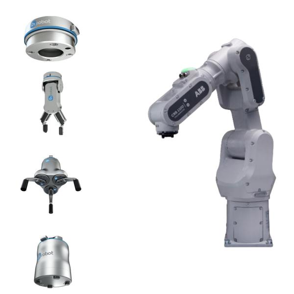 Buy 6 Axis  ABB CRB 1100 -4/0.475 Robot Arm  With  Standard IP40 And  Onrobot Gripper  As ABB collaborative Robot at wholesale prices