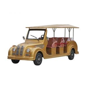 Quality Electric Tourist Sightseeing Vintage Car With Metal Frame Structure for sale