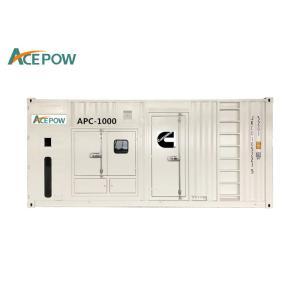 China Cummins Engine 1000KVA Containerized Genset , Containerised Diesel Generator on sale