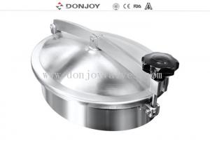 Quality 200mm Round Tank Manhole Cover Mirror / Matt Polished Without Pressure for sale