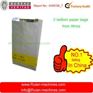 China machine making paper bag on sale