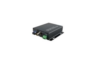 China 1 Channel Forward HD SDI to Fiber Optic Transceiver with Embedded audio add 1 Ch Reverse RS485 Data on sale