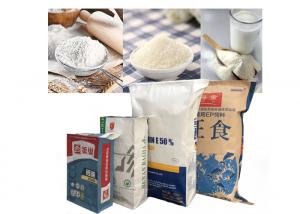 China 10kg 20kg 25kg 50kg Glucose Powder Brown Sugar Powder Flour Packaging Paper Bag on sale