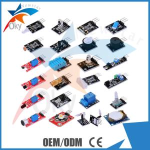 China 24pcs Sensors Starter Kit For Arduino , Switch Temperature Color Module Kit on sale