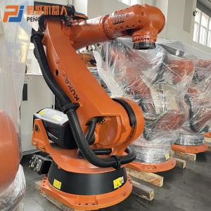 China Used KUKA Robot KR210 Auto Parts Handling Palletizing Robot Arm C2 Control Cabinet on sale