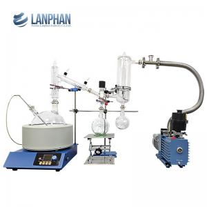 Quality 5L Short Path Distillation Equipment Lab Glass Vacuum Distillation System for sale