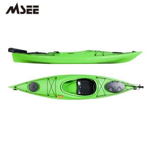 China LLDPE Material Green Color Sea Eagle Fishing Kayak 150kg / 330.69lbs Capacity on sale