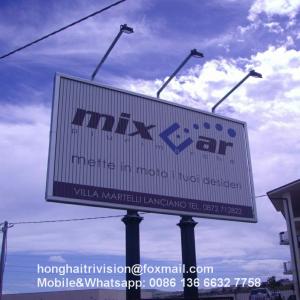 Buy cheap outdoor trivision media display outdoor aluminium rotating board from wholesalers