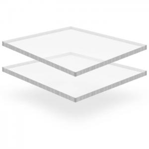 Quality Transparent Acrylic Diffuser Sheet 10mm Acrylic Panels For Fluorescent Lighting for sale