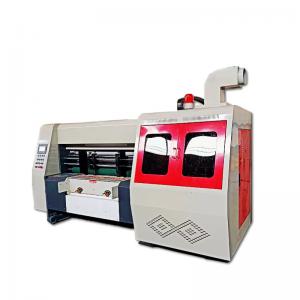 China Small Size Printing Slotting Die Cutting Corrugated Carton Box Machine on sale