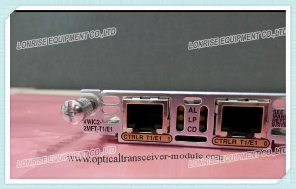 Buy Plug In Cisco Router Modules VWIC2-2MFT-T1E1 Multiflex Trunk Voice/WAN Interface at wholesale prices