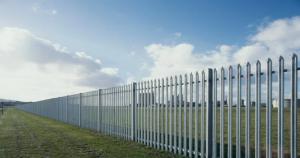 Quality Low Carbon Gi Steel Palisade Fence With Triple Point 2.5mm For Garden for sale