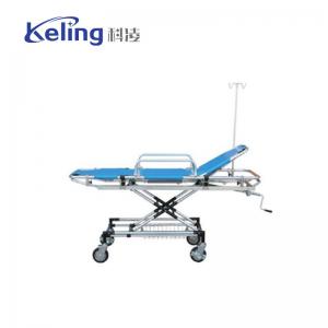 China Medical Emergency Manual Crash Cart Patient Delivery Hospital Trolley Stretcher Removable Stretcher on sale