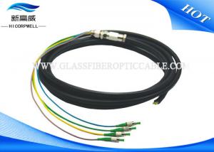 Quality PE Jacketed OEM Fiber Optic Pigtail Low Insertion Loss With MTRJ / E2000 Connector for sale