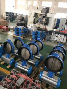 Quality Sanitary Butterfly Valve With Pneumatic Actuator And Positioner for sale