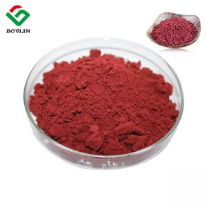 Quality Edible Food Coloring Monascus Red Powder , Red Yeast Rice Extract Powder for sale