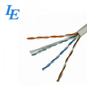 Quality Cat6 UTP 24AWG PVC Copper Network Lan Cable for sale