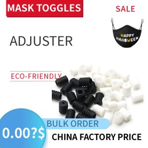 China Blue Color Toggle Cord Locks For Production Face Masks on sale