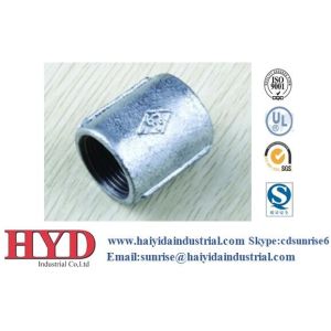 Buy cheap coupling galvanized malleable iron pipe fitting cast iron UL factory from wholesalers