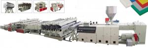 Quality WPC / PVC Foam Board Making Machine 380V Input Voltage ISO Approval for sale