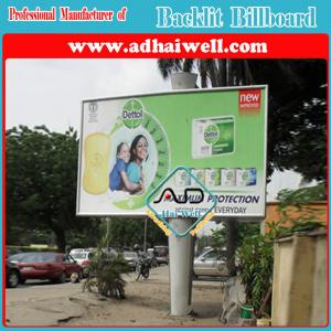 Quality Outdoor Billboard Advertising Backlit Display for sale
