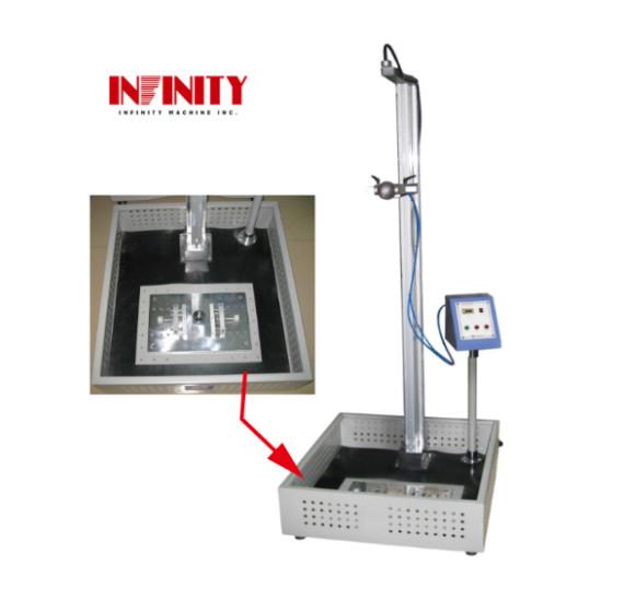 Buy 1000mm Height Drop Testing Machine With Touch Panel Setting And Display 2Kgf Test Load Drop Weight Testing at wholesale prices
