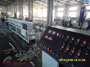 Quality PVC Conduit Pipe Plastic Extrusion Machinery Conical Twin Screw Extruder for sale