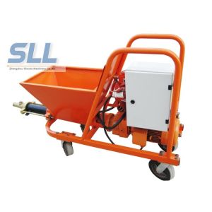 Buy cheap 7.5KW Wet Ready Mixed Wall Cement Mortar Spraying Machine 30L / Min Orange Color from wholesalers