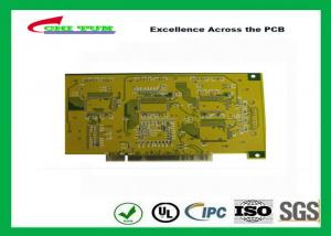 Quality Gold Finger PCB for Computer 4 Layer PCB Thickness 1.6mm Immersion Gold UL , ROHS , ISO for sale