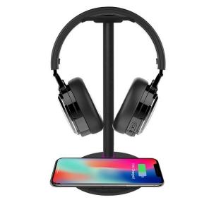 Quality The world first Excellent dual mic 30db Active noise cancelling headphone with Charging Stand for sale