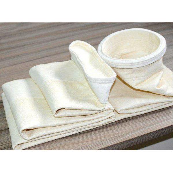Higher Efficiency Cement Filter Bag , Cement Dust Collector Bags High Filtering Rate