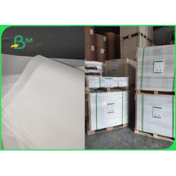Eco - friendly 83gsm White Tracing Paper Roll For Office Semi - translucent
