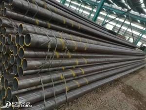 Quality MS ERW Welded Carbon Steel Pipe Black ASTM A53 / BS 1387 Carbon 16mm for sale