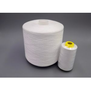 Quality 402 Sewing Thread TFO Polyester Yarn White Polyester Thread Sewing Machine Thread for sale