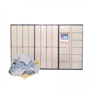 Quality Smart Outdoor Automatic Digital Sms Sending Dry Clean Locker for sale