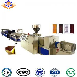 China 75KW WPC Profile Extrusion Line Pvc Wall Panel Making Machine For Wood Plastic Composite Door on sale