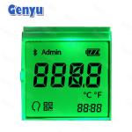 Custom Segment LCD Display Transflective RGB Color Backlight For Forehead