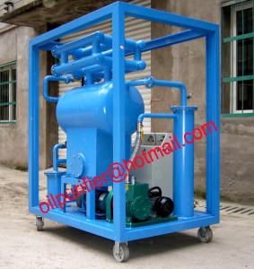 China Insulation Oil Cleaning Machine, Small Capacity Transformer Oil Purifier,Switchgear oil recondition device, Easy To Use on sale