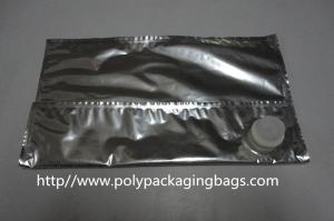 Quality Security Food Grade Wine Bag In Box Packaging Customized Bib Bags With Butterfly Valve/ Spigot for sale