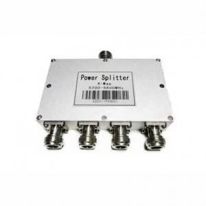 China 4 Way Power Divider / Splitter 140x140x60 Mm Communications Accessories on sale