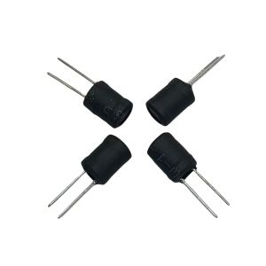 Quality Copper Wire Winding Inductor Drum Inductor Ferrite DR9*12MM-1mH Plug In Inductor for sale