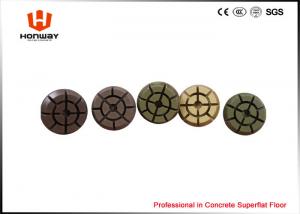 China Multi Colored Diamond Floor Polishing Pads 10mm Thick  Long Using Life on sale