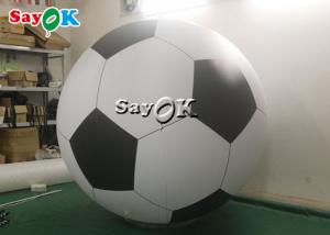 China Round Sport Ball Shape Football Inflatable Air Balloons on sale