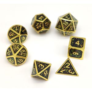 Buy cheap GST Practical RPG Dice Set Multipurpose Handmade Polyhedral Metal from wholesalers