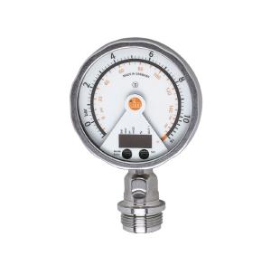 China PG2794 Flush Pressure Sensor With Analog Display Ifm Rotatable Display With LED Bar Graph For Switch Point Indication on sale
